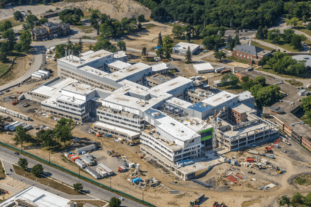 St. Joseph's Hospital institutional building designed with SAFI structural software