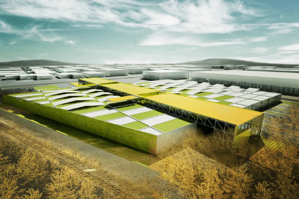 Target Distribution Center steel building designed with SAFI structural software