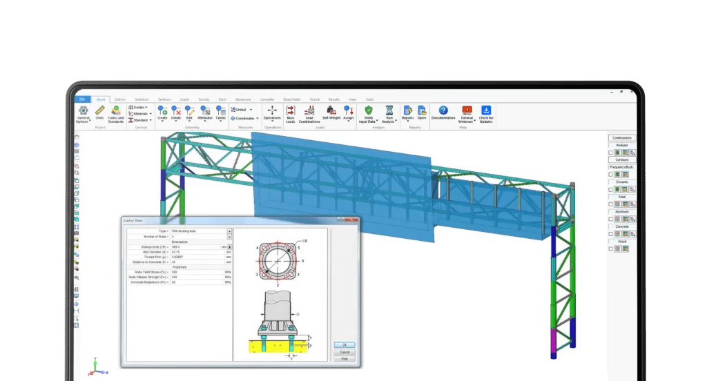HSE® Structural Software - Highway Sign Structural Engineering